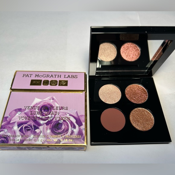 NWT🌷Pat McGrath “Venus in Fleurs Luxe Quad: Voyeuristic Vixin”